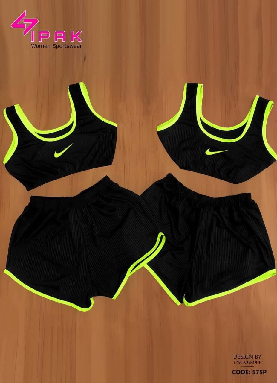 ست کراپ شلوارک 575P