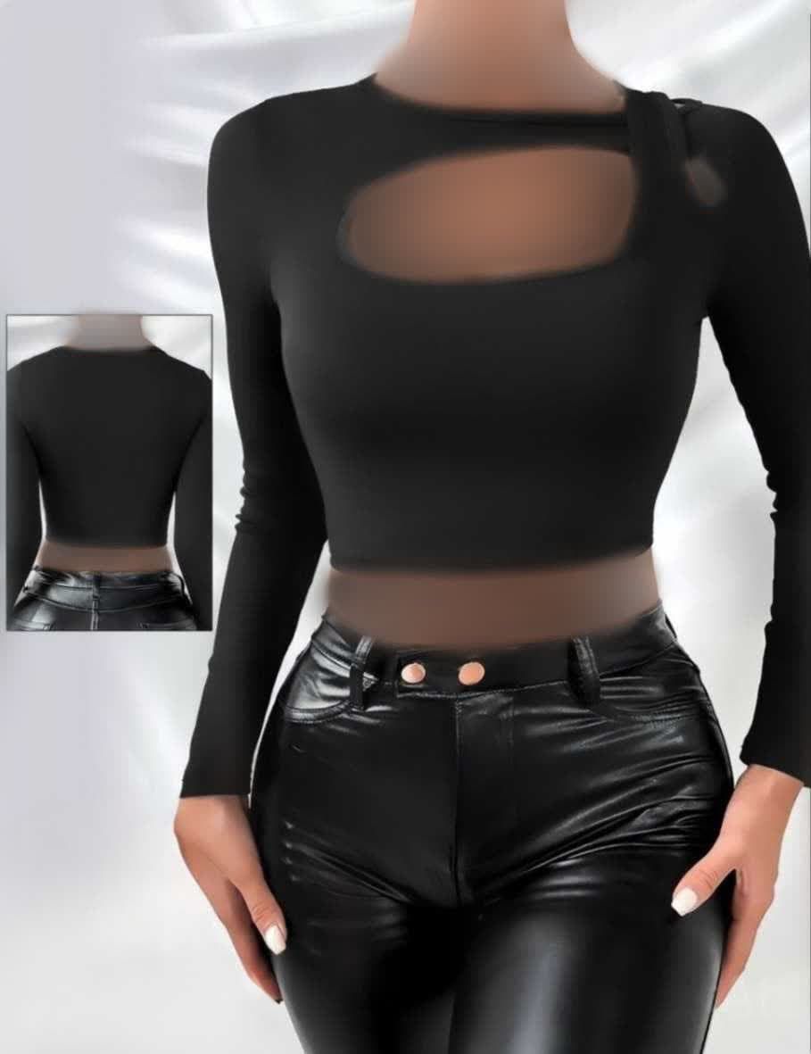 ;کراپ آستین بلند 309